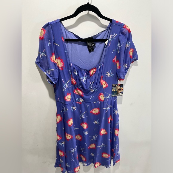 Studio Ghibli Howl's Moving Castle Calcifer Dress - Picture 4 of 10